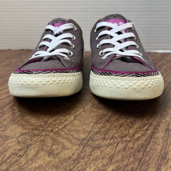 Converse Women's All Star Low Top Shoes Purple Converse Sneakers Size 6 - Picture 5 of 15